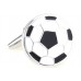 Butoni camasa argintii model minge fotbal